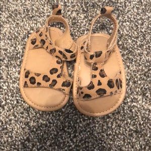 Infant cheetah sandals